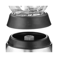 Gastroback Standmixer Vital Mixer Silber - Motorleistung: 850 W - Funktionen: Pürieren - Zerkleinern - Schlagen - Ice Crushen - Mixen - Shaken - Fassungsvermögen Saftbehälter: 1.5 l - Detailfarbe: Silber