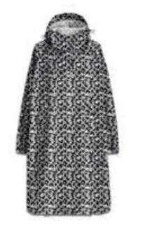 Reisenthel Mini Maxi Raincoat Weiss/Schwarz - Detailfarbe: Schwarz - Weiss - Material: Polyester - Nachhaltigkeit: Nicht angegeben - Zielgruppe: Unisex - Altersgruppe: Erwachsene - Produkttyp: Regenjacke