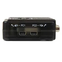 2 PORT USB KVM SWITCH W/ AUDIO IN
