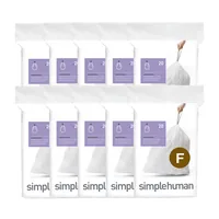simplehuman CW0586 trash bag 30 L White 200 pc(s)