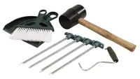 Outwell Tent Tool Kit - Bodenbeschaffenheit: Fester Boden - Material: Gummi - Stahl - Länge: 250 mm - Verpackungseinheit: 8 Stück - Sportart: Camping