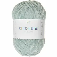 Rico Design Wolle Ricorumi Nilli Nilli Aqua - Packungsgrösse: 1 Stück - Länge: 65 m - Material: Polyester - Detailfarbe: Aqua - Waschbar bei: 30 °C - Nadelstärke: 3 mm