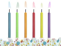 PartyDeco SCK-1 cake candle/sparkler Blue, Green, Orange, Purple, Red, Yellow 6 pc(s)