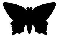 WEDO Motivstanzer Schmetterling, 1.5 cm - Durchmesser: 1.5 cm - Motiv: Schmetterling