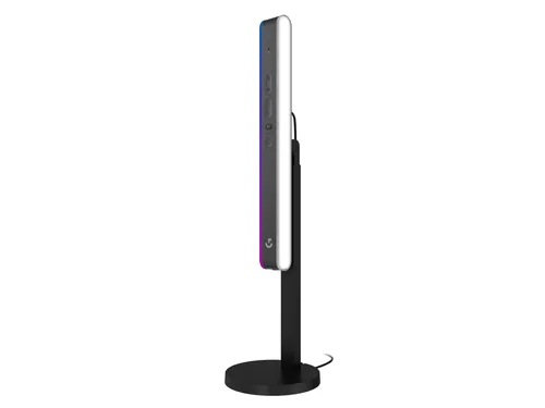 Logitech Litra Beam LX - Farbtemperatur Kelvin: 2700 bis 6500 K - Lichtfarbe: Kaltweiss/Tageslichtweiss (KW) - Neutralweiss (NW) - RGB - farbig - Warmweiss (WW) - Leuchtenfarbe: Schwarz