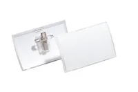 DURABLE Namensschild Click Fold m Kombiklemme 54x90mm 25 St
