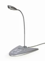 gembird USB 2.0-Tischmikrofon mit integrierter Soundkarte