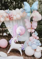 PARTYDECO Folienballon 52x61cm FB372 Einhorn
