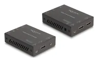 DELOCK HDMI KVM Extender Set uber Cat.6 Kabel 4K 60 Hz 70m