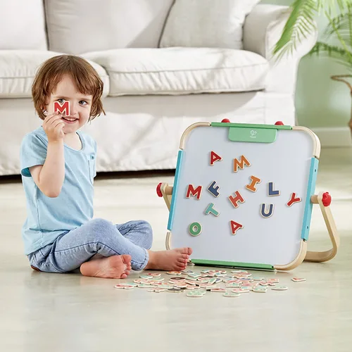 Hape Magnetic Letters 70 Stk. - Montage: Keine - Material: Magnet - Holz - Themenwelt: Keine - Altersempfehlung ab: 3 Jahren