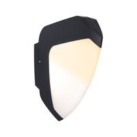 Paulmann LED Aussenwandleuchte Ikosea, Smart Home Zigbee 3.0 - Lampensockel: LED fest verbaut - Farbtemperatur Kelvin: 2200 bis 3000 K - Aussenanwendung: Ja - Gesamtleistung: 4.4 W - Leuchten Kategorie: Wandleuchte - Lichtfarbe: Warmweiss