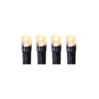STAR TRADING System Decor LED-Vorhang 1m 12.495-47 Extra, schwarz, 2m