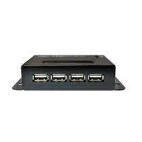 Logilink USB 2.0 Cat.5 Extender bis 50m mit 4-port Hub, POE