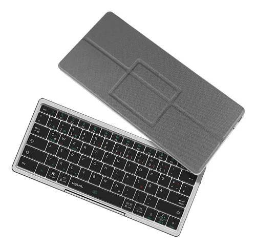 Logilink Wireless Multi-Device-Tastatur BT 5.1, grau
