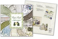 URSUS Designpapier 190 g/m² 24 Blatt - Papierformat: 30.5 x 30.5 cm - Selbstklebend: Nein - Papierfarbe: Grün - Mehrfarbig - Beige - Papiertyp: Motivpapier - Mediengewicht: 190 g/m² - Verpackungseinheit: 24 Stück