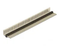 Stiftleiste 40 Pin, Rastermaß 1,27 mm, 1-reihig, gewinkelt, 5 Stück