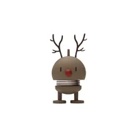 Hoptimist Aufsteller Bumble Rentier Soft S 9.5 cm, Braun - Produkttyp: Aufsteller - Motiv: Rentier - Detailfarbe: Braun - Detailmaterial: Acrylnitril-Butadien-Styrol (ABS) - Kunststoff - Grundmaterial: Metall