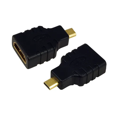 LogiLink AH0010 cavo e adattatore video HDMI tipo A (Standard) HDMI tipo D (Micro) Nero