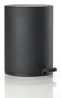 Zone Denmark Treteimer Karma 3 l, Schwarz - Anzahl Behälter: 1 - Detailfarbe: Schwarz - Form: Rund - Fassungsvermögen: 3 l - Material: Aluminium - Stahl
