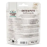 Wildes Land WL516418 Cat Snacks Duck, Turkey 50 g