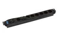 Triton RAB-PD-X08-A1 surge protector Black 8 AC outlet(s) 230 V 2 m
