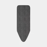 Brabantia Bügelbrettbezug Denim Black 124 cm x 45 cm - Bügelbrettbezug: Baumwolle (CO) - Zubehörtyp: Bügelbrettbezug - Detailfarbe: Schwarz - Breite max.: 45 cm - Material: Baumwolle - Länge max.: 124 cm