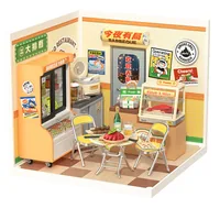 Rolife Bausatz Night Out Food Stall 1:24 - Level: 1 - Ausführung: Zivil - Set: Nein - Massstab: 1:24 - Altersempfehlung ab: 8 Jahren