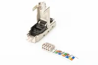 DIGITUS Stecker RJ45 Cat6a zur Feldkonfektionierung