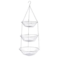 Zeller Present 27325 serving basket Round Metal Stainless steel