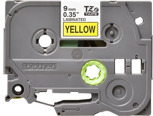 BROTHER P-Touch TZE-621 black on yellow 9mm