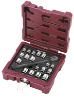 KRAFTWERK 204.801.000 socket wrench Socket wrench set 19 pc(s)