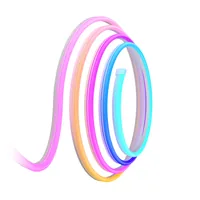 Govee LED Stripe Neon, 3 m, RGBIC, Matter - Lampensockel: LED fest verbaut - Farbtemperatur Kelvin: Keine Angabe - Aussenanwendung: Nein - Gesamtleistung: 36 W - Leuchten Kategorie: LED Stripe - Lichtfarbe: RGBIC - farbig (IC-Chip)