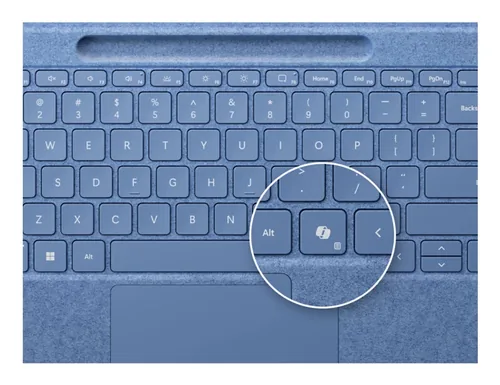 Microsoft Surface Pro Flex Keyboard mit Pen - blau