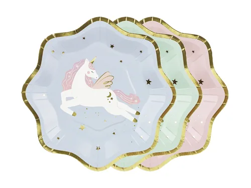 PartyDeco TPP94 disposable dish Plate