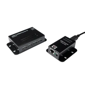 Logilink USB 2.0 Cat.5 Extender bis 50m mit 4-port Hub, POE