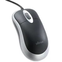 Ultron Maus UM-100 basic optical schwarzsilber USB retail