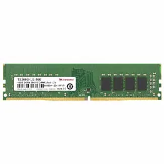 Transcend 16GB DDR4 3200 MT/s UDIMM 288pin 1R x8 unbuffered