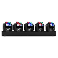 BeamZ Moving Head Galaxy5 - Ausstattung: DMX-fähig - Inkl. Stativ - Lüfterlos - Leuchtmittel: LED - Funktionen: Beam - Spot - Typ: Moving Head