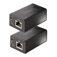 StarTech.com 150m (492ft) USB 2.0 Extender over Cat5e/Cat6 Ethernet Cable, Externally Powered USB Extender via RJ45/Network Cable, USB Over Ethernet Cable Extender/Adapter - TAA