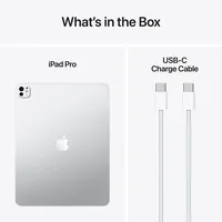 Apple iPad Pro Apple M 256 GB 33 cm (13") 12 GB Wi-Fi 7 (802.11be) iPadOS 26 Silber