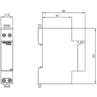 Siemens Treppenlichtzeitschalter,230 V - Ausführung: Treppenlichtautomat - Schaltbare Kontakte: 1 × - Steuerspannung: 230 V