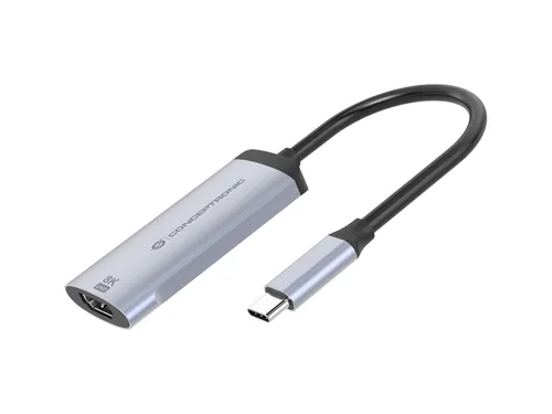 CONCEPTRONIC Adapter USB-C3.2->HDMI2.1 8K60Hz grau