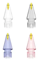 4smarts Eingabestiftspitze Ersatzspitzen Lucid 1 Stück - Detailfarbe: Transparent - Rose - Grau - Blau - Verpackungseinheit: 1 Stück