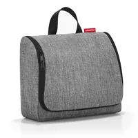 Reisenthel Necessaire Toiletbag XL Twist Silver - Tiefe: 10 cm - Breite: 28 cm - Wasserfest: Ja - Höhe: 25 cm - Eigenschaften: Keine Eigenschaft - Zertifikate: amfori BSCI