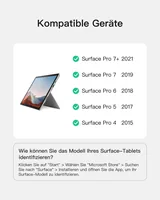 Inateck KB02027_GRAY tablet spare part/accessory Keyboard