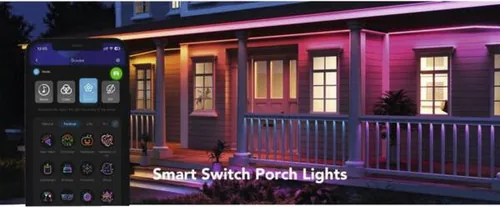 RGBICWW LED-Lichtstreifen für den Außenbereich (10 Meter)