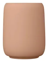 Blomus Zahnputzbecher Sono Amber Brown - Detailfarbe: Braun - Rot - Detailmaterial: Keramik - Grundmaterial: Keramik - Kunststoff