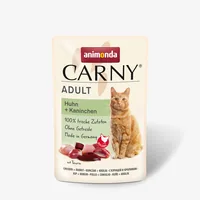 ANIMONDA Carny Adult Chicken and rabbit - wet cat food - 85g