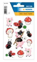 HERMA Lucky Charm with Glitter kids' stickers
