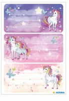 HERMA Unicorn Best Friends, glittery kids' stickers